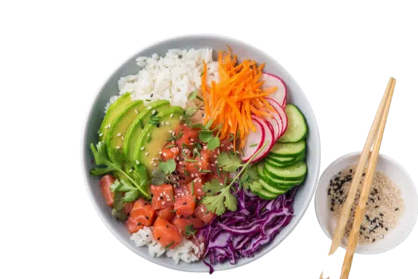 B2 Poke bowl with Tuna